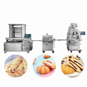 Quality Commercial Cookie Encrusting Machine Stuffed Cookie Cutter Machine wholesale