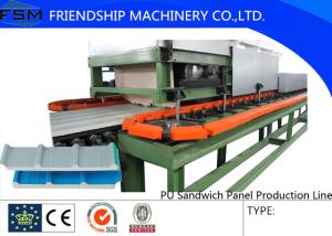 Quality High Speed Discontinuous Production Line Of PU Sandwich Panels wholesale