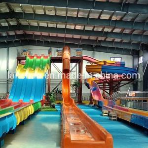 Quality ISO9001 Outdoor Playground Amusement Park Fiberglass Pool Water Slide wholesale