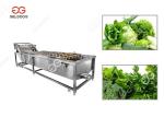 300-5000KG/H Leafy Vegetable Washing Machine Green Leaves Washing Machine