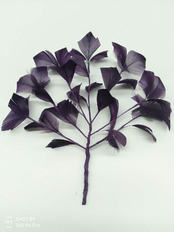 15*30 cm Goose Feather Flower Mount with Wire Accessory Fast and Secure UPS Shipping