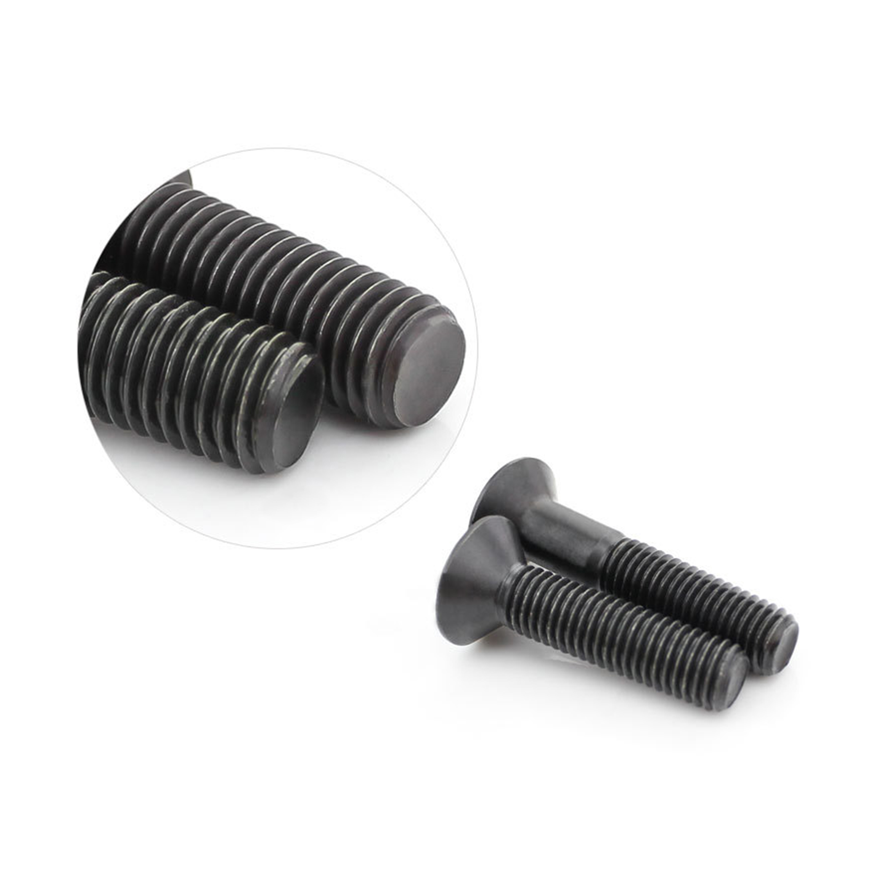 100% QC Tested Blackened Carbon Steel Din7991 Grade 10.9 Hex Socket Flat Countersunk Head Bolts