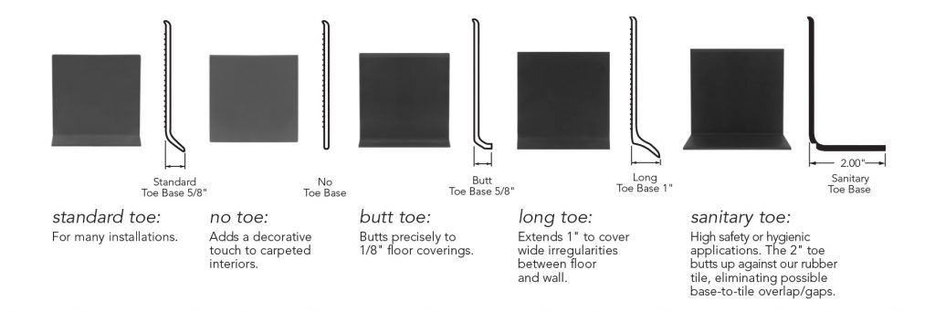 Flooring Accessories Anti-scratch Waterproof Flexible Vinyl Wall Baseboard Cove Base