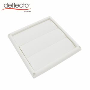 Quality Deflecto Plastice Vent Cap Louvered Outdoor Dryer Vent Cover, 4 Inches Hood, White wholesale