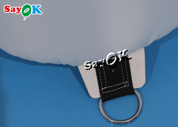Inflatable House Tent Custom White Oxford Cloth Inflatable Wedding Tents 10x7m 33x23ft With Led Light