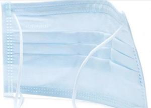 Quality Three Layer Disposable Medical Mask , Antibacterial Disposable Mouth Mask wholesale