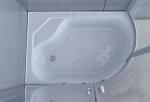 Aluminum Frame Self Contained Shower Cubicles Small Bathrooms 4mm 1200×800