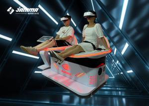 Quality 2 Players 9D VR Simulator Slide Virtual Reality Roller Coaster wholesale