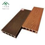 Exterior Anti Corrosion 100*25mm WPC Floor Decking