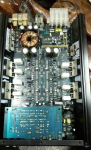 Quality ClassAB 60W 4CH car amplifier with bass romote control wholesale