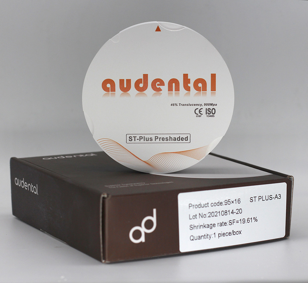 Dental Lab ST Plus Preshade Dental Zirconia Block High Translucency and Strength