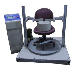 Quality BIFMA X5.1-2002 Test No 9 102kg (225lb) Chair Swivel Testing Machine wholesale