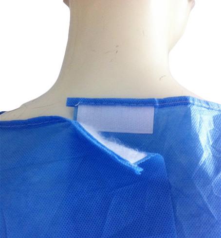 Disposable surgical gown with velcro for hospital,more discount surgical gown's