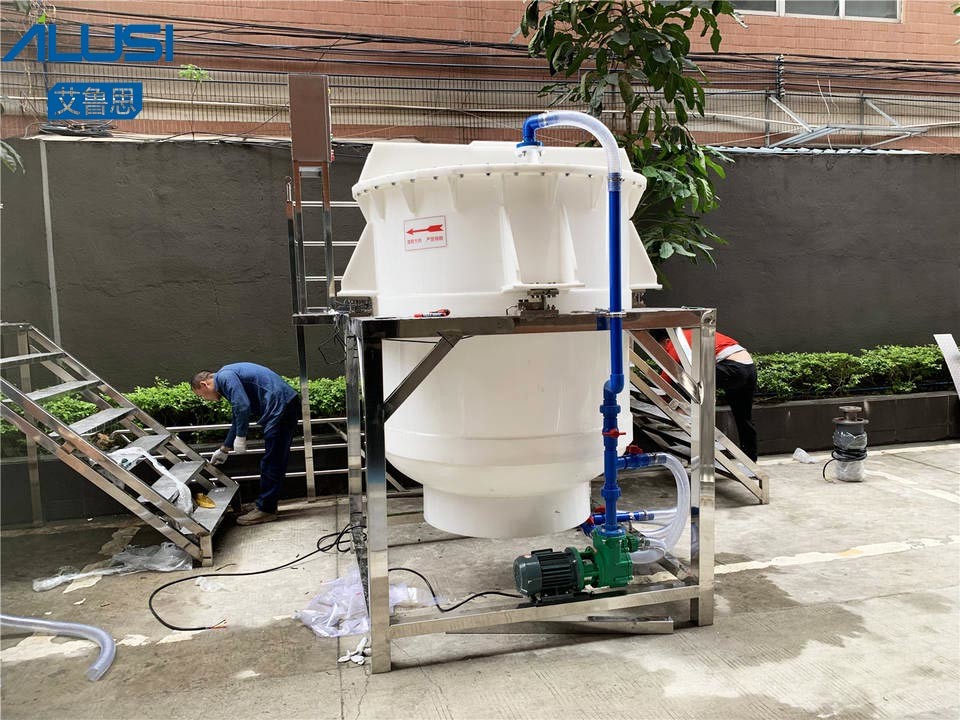 Polypropylene PP Anti Corrosive Mixer Tank Industrial Chemical Liquid Mixing For Strong Acid