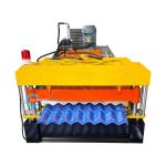 Metal Roof Tile Glazed Sheet Roll Forming Machine 8.5kw