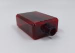 OEM Red 150ml 200ml PETG Bottle With Sprayer Beauty Packaging