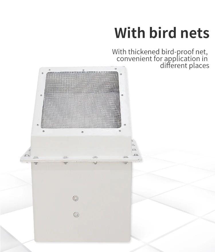 Metal Explosion-proof Roof Top Side Wall Axial Ventilation Fan for Industrial Needs