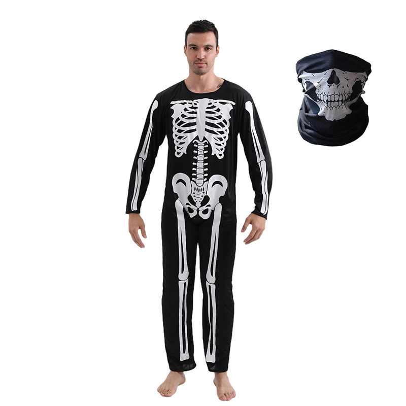 7 Days Sample Order Lead Time Support Skeleton Costume for Party Bone Prop Costume Set
