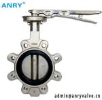 Stainless Steel Body Soft Sealing Seats SS304 Disc lug Type Butterfly Valve