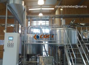 Quality 3000L Large Scale Brewing Equipment 304 Sanitary Pumps wholesale