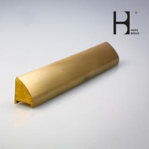 Quality Corrosion Resistant Brass Extrusions And Profile Sections SGS Certification wholesale