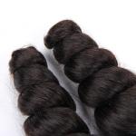 Hakka Brazilian Loose Wave Human Hair Bundles One Donor Free Sample No Shedding