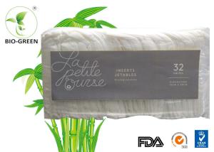Quality Non Chlorine Bleached Bamboo Nappy Liners For Girls Both Sides Can Be Used wholesale
