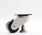 Light Duty 55MM 800kg Adjustable Height Swivel Casters for Conveyor belt