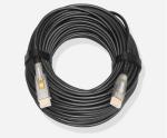 Black HDMI AOC Cable Fiber Optical Hdmi To Hdmi Cable 10m 20m 50m Extender