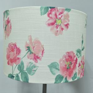 Quality Pink Flower Digital Print Lampshades 300*200mm E14 E27 Socket wholesale