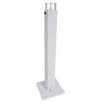 Pedal Activated Metal Floor Standing Hand Sanitiser Disinfection Station