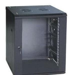 Quality 18U - 45U 19 Inch Rack Mount Cabinet Ventilated Perforated Steel Rear Door wholesale