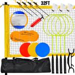 Professional Beach Volleyball Net Size 1.2 X 0.4m For Camping Trips