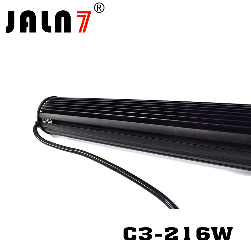 LED Light Bar JALN7 216W 3Rows Combo Beam LED Driving Lamp Super Bright Off Road Lights LED Work Light Boat Jeep