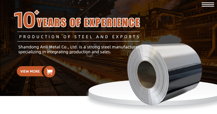201 304 316L 409 410 430 301 310 Stainless Steel Strip Coil Cold Rolled AiSi Standard