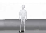 White Color Full Body Child Mannequins For Kids Clothing Displays Fashion Design