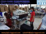 380V 0.75KW Automatic Press Machine For Clothes Auto PLC