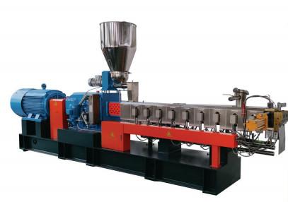 Cheap Plastic Twin Screw Extrusion Machine Energy Efficiency Temperature Resistance for sale