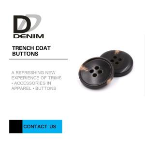 Quality Nickel Free Large Plastic Buttons , Bright Color Custom Coat Buttons wholesale