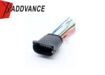 WH-12-9 1-929346-1 12 Pin Male Automotive 0.6mm Electrical Waterproof Parking