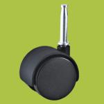 high quality furniture casters long insert stem black caster