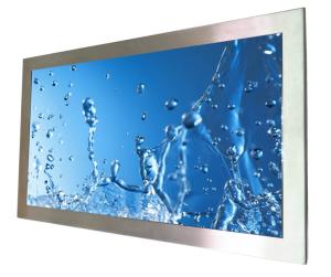 Quality IP65 Rugged Panel PC 65 Inch Rugged 316 Stainless Steel HDMI Input For Food Industry wholesale