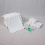 34x75cm White Cotton Face Towel