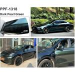 8 Mil Dark Pearl Green Color Shift PPF with Ashland Glue