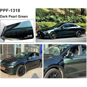 Quality 8 Mil Dark Pearl Green Color Shift PPF with Ashland Glue wholesale