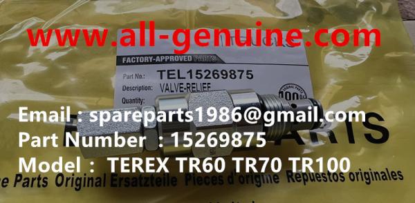 15269875 VALVE TEREX MINING NHL DUMP TRUCK TR35 TR50 TR60 TR100 3305B 3305F 3303