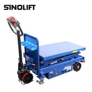 Quality Sinolift ESS series Full electric scissor lift table truck wholesale