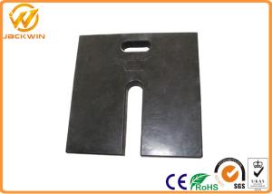 Quality Durable Recycled Rubber Sign Pedestal Base Black Color For Delineator Post wholesale