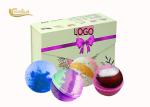 Private Label Bath Bomb Gift Sets organic Herbal Ingredients Bath Fizzy