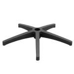 White Grey Black Five Star Replacement Swivel Chair Legs Nylon Office Chair Base